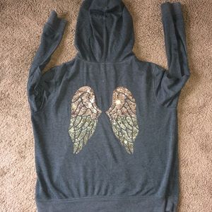 Victoria Secret Angel Wings zip up.